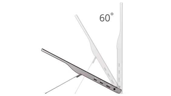 Màn hình Viewsonic TD1655 - Trang bị giá đỡ tiện dụng và linh hoạt